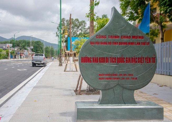 Xây Dựng Quang Trung tự hào góp phần vào dự án Xây lắp Công trình: Hệ thống điện chiếu sáng tuyến đường vào Yên Tử